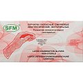 Купить перчатки смотр sfm латекс н/стер неопудр текстур хлоринация однократ l n50 пар/натуральный в Кстово