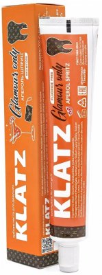 Купить klatz (клатц) зубная паста для женщин апероль без фтора 75мл в Кстово