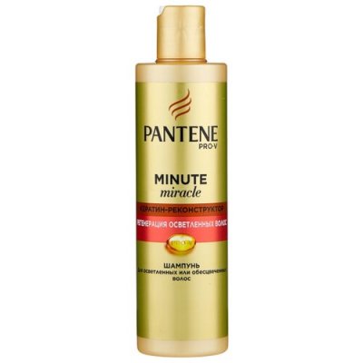 Купить pantene pro-v (пантин) шампунь minute miracle мицелярный регенерирующий для осветленных волос, 270 мл в Кстово