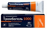 Купить тромбогель, гель для наружного применения 1000ме/г, 30г в Кстово