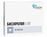 Купить бисопролол, таблетки, покрытые пленочной оболочкой 5мг, 50 шт в Кстово