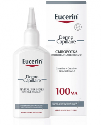 Купить eucerin dermo capillaire (эуцерин) сыворотка против выпадения волос 100 мл в Кстово