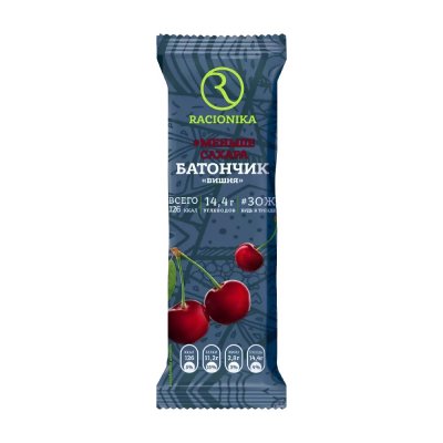 Купить racionika (рационика) сахар-контроль батончик со вкусом вишни, 50г в Кстово