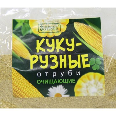 Купить отруби сибирские кукурузные очищающие, 180г в Кстово