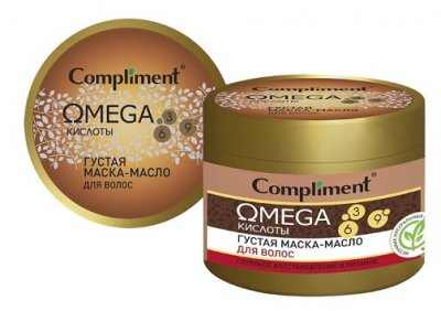 Купить compliment оmega (комплимент)  маска-масло для волос густое, 500мл в Кстово