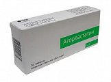 Купить аторвастатин, таблетки, покрытые пленочной оболочкой 10мг, 30 шт в Кстово