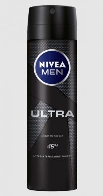 Купить nivea (нивея) для мужчин дезодорант спрей ultra, 150мл в Кстово