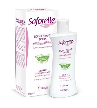 Saforelle (Сафорель), гель для интимной гигиены Бережное очищение, 250 мл