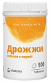 Купить дрожжи пивные с серой витатека, таблетки 450мг 100шт бад в Кстово