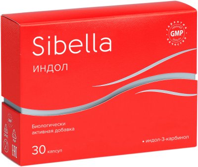 Купить sibella (сибелла) индол 150, капсулы 230мг, 30 шт бад в Кстово