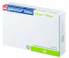 Купить диротон плюс, капсулы с модифицированным высвобождением 1,5мг+10мг, 28 шт в Кстово