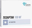 Купить лозартан, таблетки, покрытые пленочной оболочкой 100мг, 30 шт в Кстово