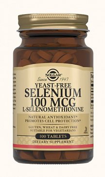 Solgar (Солгар) Селен 100мкг, таблетки 100 шт БАД