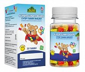 Купить alfa vitamins (альфа витаминс) супер гамми витаминно-минеральный комплекс для мальчиков с 4-х лет, пастилки жевательные, 30шт бад в Кстово