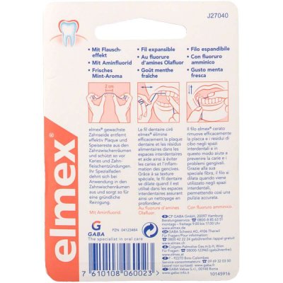 Купить элмекс (elmex) зубная нить, 50м в Кстово