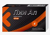 Купить пин ап, таблетки, покрытые пленочной оболочкойо 20мг, 4шт в Кстово