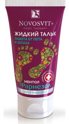 Купить novosvit (новосвит) жидкий тальк фарнезол от пота и запаха, 50мл в Кстово