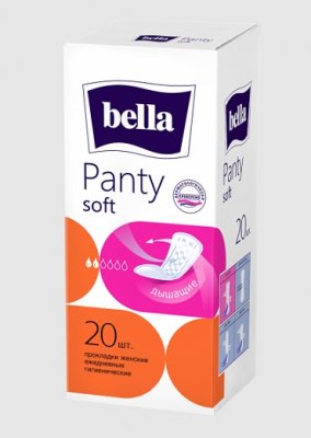 Купить bella (белла) прокладки panty soft белая линия 20 шт в Кстово