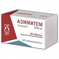 Купить азимитем, таблетки, покрытые пленочной оболочкой 300мг, 60 шт в Кстово