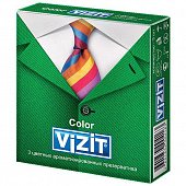 Купить vizit (визит) презервативы color цветные ароматизированные 3шт в Кстово