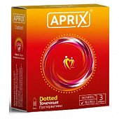 Купить aprix (априкс) презервативы доттед (точечные) 3шт в Кстово