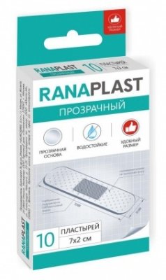 Купить фармадокт pharmadoct (ранпласт) набор водостойких пластырей прозрачных 7х2см, 10 шт в Кстово