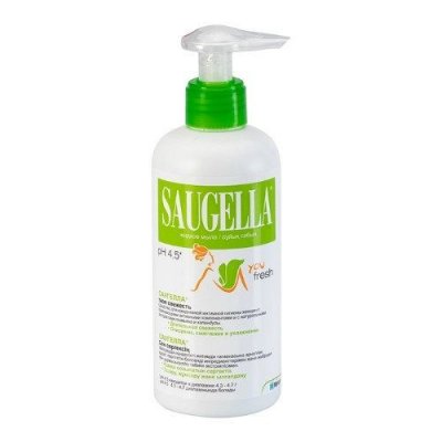 Купить saugella (саугелла) средство для интимной гигиены you fresh, 250мл в Кстово