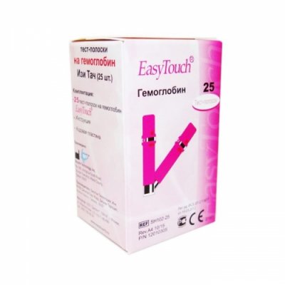 Купить тест-полоски easytouch (изи тач) гемоглобин, 25 шт в Кстово