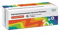 Купить ацетилсалициловая кислота реневал, таблетки шипучие 500мг, 10 шт в Кстово
