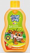 Купить little love (литтл лав) шампунь+бальзам для волос 2в1 детский тропический микс, 400мл  в Кстово