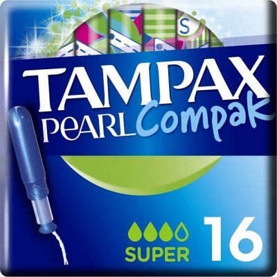 Купить тампакс (tampax) тампоны, pearl super 16 шт в Кстово