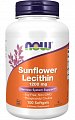 Купить now foods (нау фудс) лецитин подсолнечника 1200мг, капсулы 1845мг, 100 шт бад в Кстово