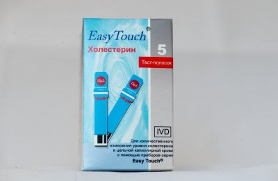Купить тест-полоски easytouch (изи тач) холестерин, 5 шт в Кстово