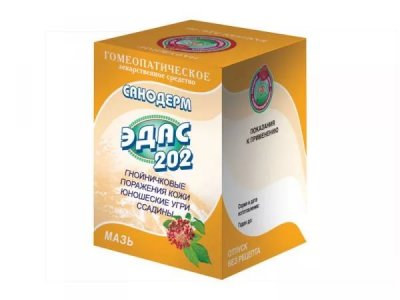 Купить эдас-202 санодерм, мазь для наружного применения гомеопатическая, 25г в Кстово