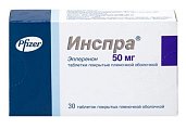 Купить инспра, таблетки, покрытые пленочной оболочкой 50мг, 30 шт в Кстово