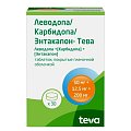 Купить леводопа/карбидопа/энтакапон-тева, таблетки покрытые пленочной оболочкой 50мг+12.5мг+200мг, 30 шт в Кстово