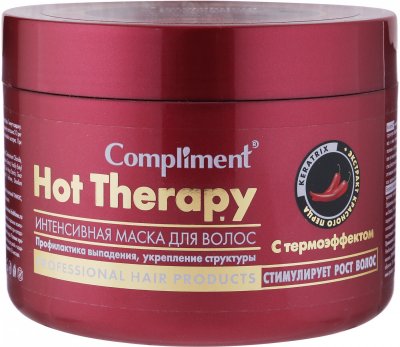 Купить complimen hot therapy (комплимент) маска для волос интенсивная с термоэффектом, 500мл в Кстово
