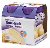 Купить nutridrink (нутридринк) компакт протеин согревающий вкус имбиря и тропических фруктов 125мл, 4 шт в Кстово