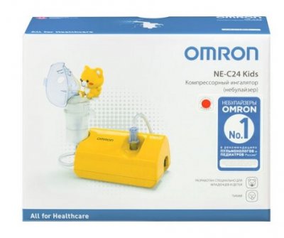 Купить ингалятор компрессорный omron (омрон) compair с24 kids (ne-c801kd) в Кстово