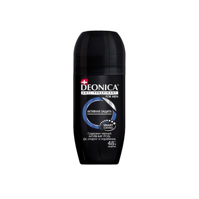 Купить deonica (деоника) дезодорант антиперспирант для мужчин активная защита ролик, 50мл в Кстово