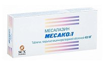 Купить месакол, таблетки покрытые кишечнорастворимой оболочкой 400мг, 50 шт в Кстово