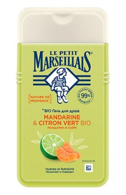 Купить le petit marseillais (ле петит марселл) гель для душа мандарин и лайм, 250мл в Кстово