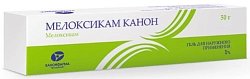 Купить мелоксикам-канон, гель для наружного применения, 1%, туба 50г в Кстово