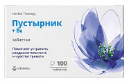 Купить пустырник+витамин в6 витатека, таблетки массой 120мг 100шт бад в Кстово
