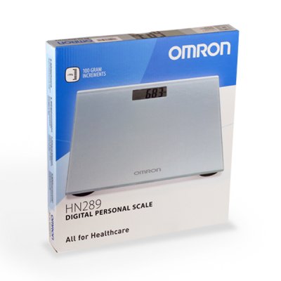 Купить omron (омрон) весы электронные цифровые hn-289 серые в Кстово