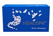 Купить некспра, капсулы кишечнорастворимые 20 мг, 28 шт в Кстово