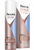 Купить rexona (рексона) clinical protection антиперспирант-аэрозоль защита и свежесть, 150мл в Кстово