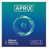 Купить aprix (априкс) презервативы ribbed (ребристые) 3шт в Кстово