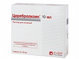 Купить церебролизин, раствор для инъекций, ампулы 10мл, 5 шт в Кстово