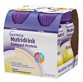 Купить nutridrink (нутридринк) компакт протеин со вкусом ванили 125мл, 4 шт в Кстово